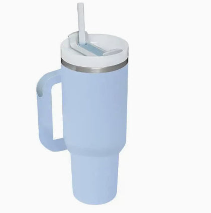 Insulated Stainless Steel Tumbler with Handle