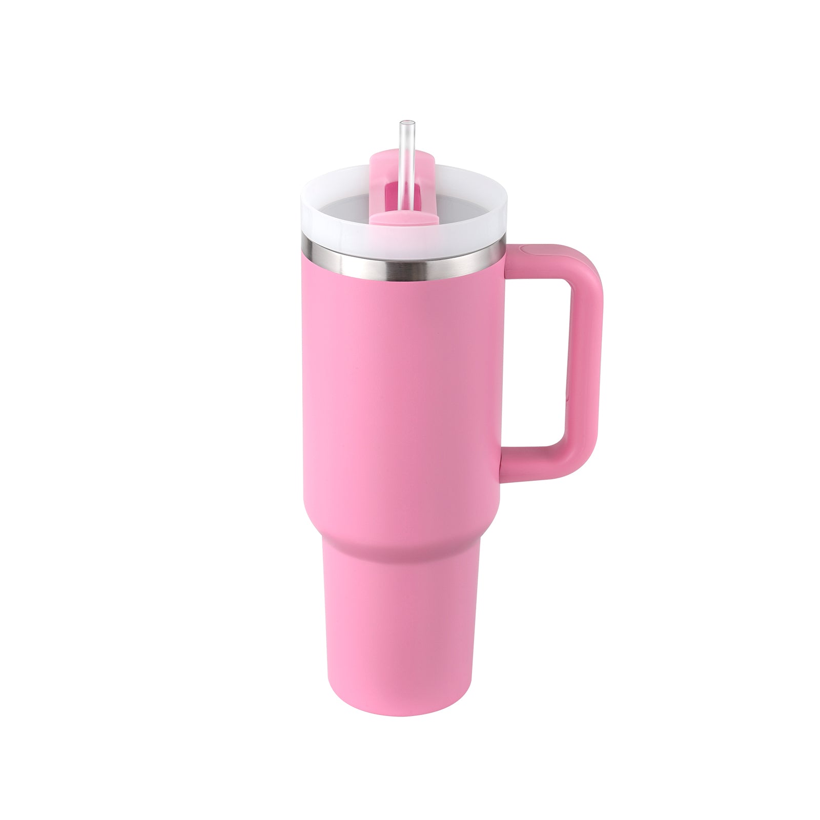 Insulated Stainless Steel Tumbler with Handle
