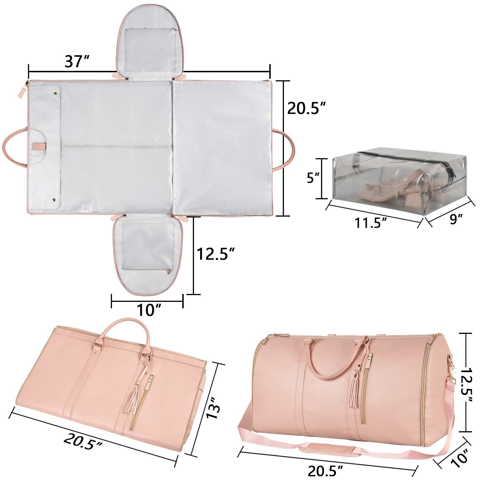 Waterproof Travel Duffle Bag for Women – Stylish & Spacious