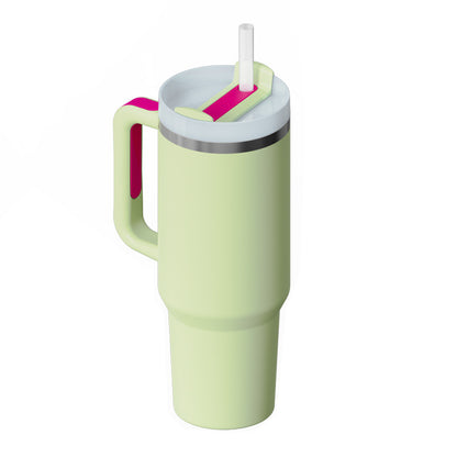 Insulated Stainless Steel Tumbler with Handle
