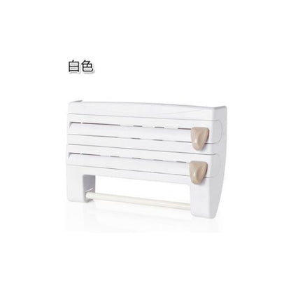 4-in-1 Kitchen Roll Holder Dispenser – Multi-Use Organizer
