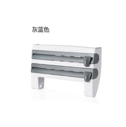 4-in-1 Kitchen Roll Holder Dispenser – Multi-Use Organizer