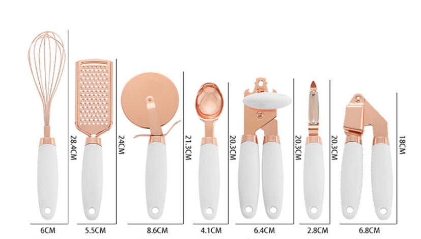 Copper Kitchen Peeler Set – Practical Vegetable Peelers