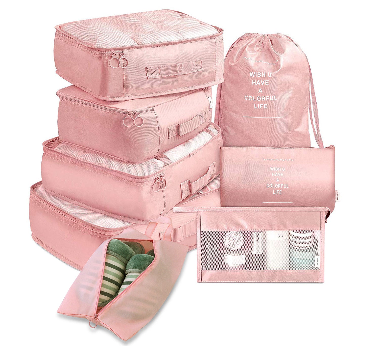 Luggage Divider Packing Cubes for Travel Organization