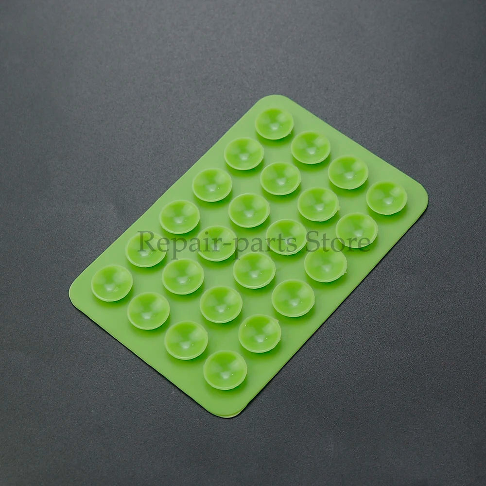 2Pcsthickened Silicone Suction Cup 24 Square Suction Cups Mobile Phone Tablet Luggage Suction Cup Universal Charger Leather Case