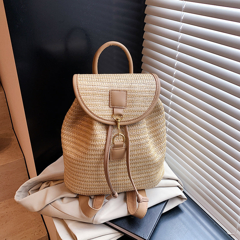 Womens Woven Student Backpack – Stylish &amp; Spacious