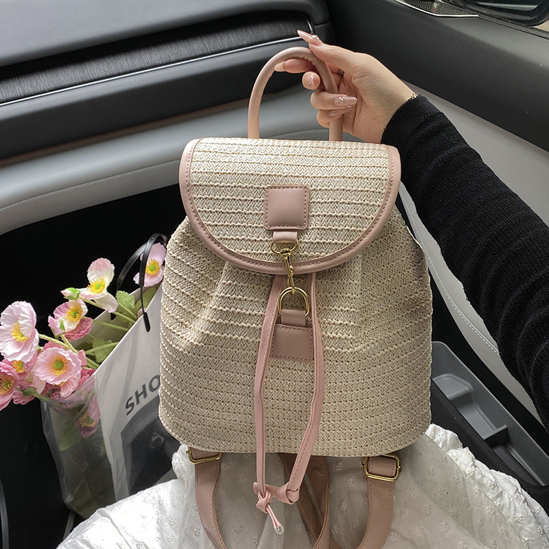Womens Woven Student Backpack – Stylish &amp; Spacious