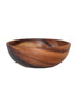 Natural Wooden Fruit Salad Bowl – Elegant Serving Bowl