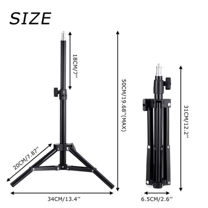 LED Selfie Ring Lighting Photographic Selfie Ring Lamp USB Remote Fill Light for Youtube Tiktok Video Live Phone Holder &amp; Tripod