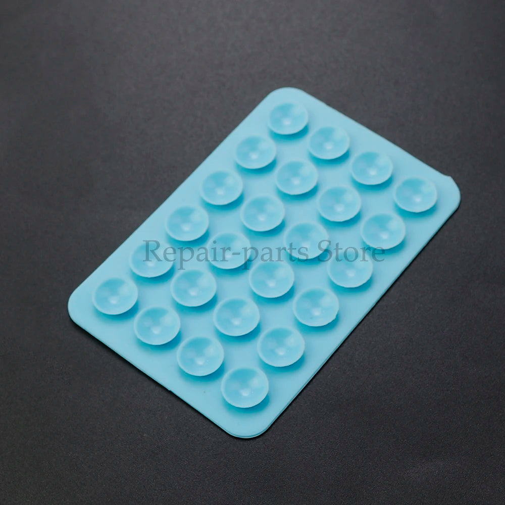 2Pcsthickened Silicone Suction Cup 24 Square Suction Cups Mobile Phone Tablet Luggage Suction Cup Universal Charger Leather Case