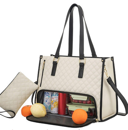 Fashionable Thermal Lunch Tote Bag for Work &amp; Travel