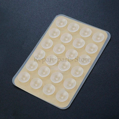 2Pcsthickened Silicone Suction Cup 24 Square Suction Cups Mobile Phone Tablet Luggage Suction Cup Universal Charger Leather Case