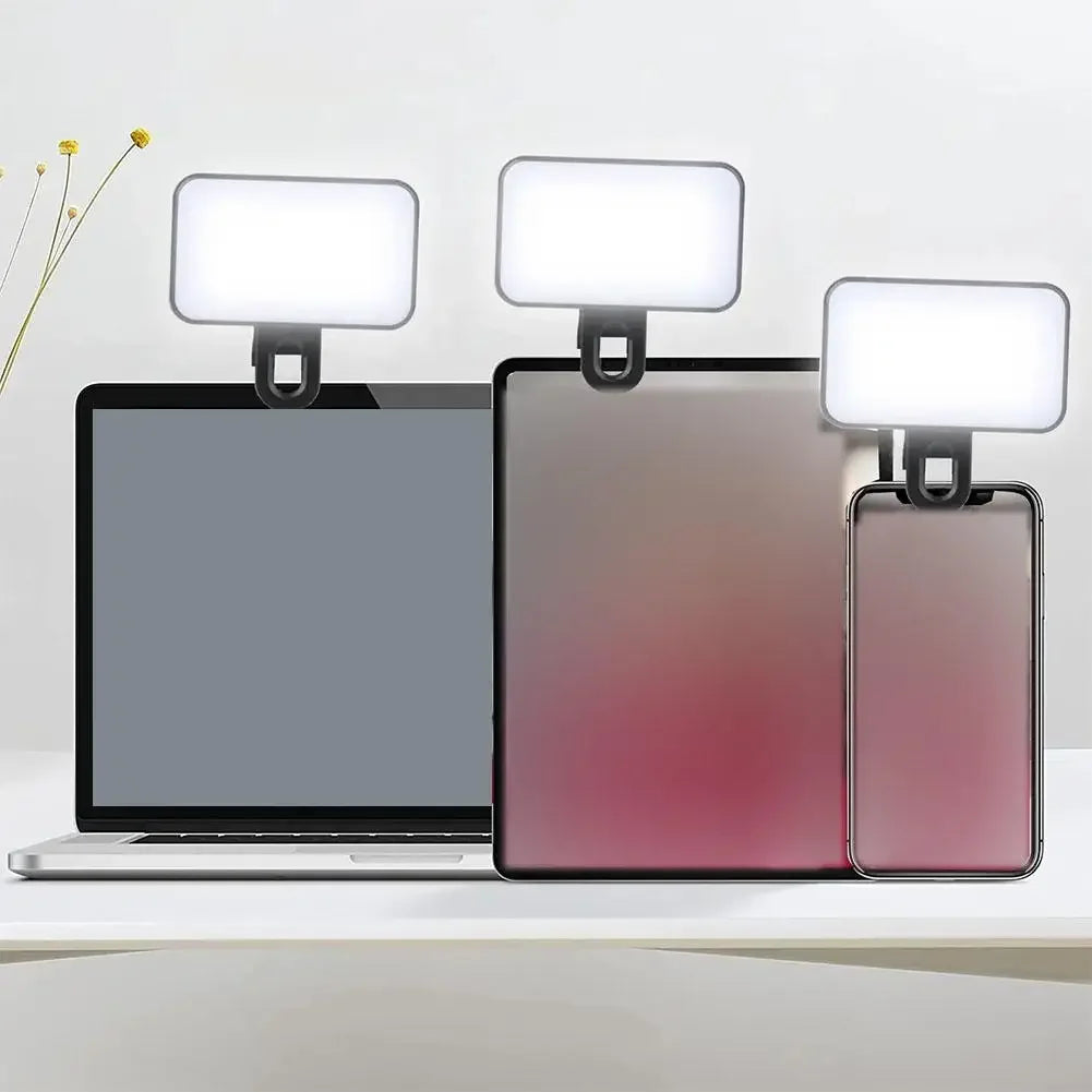 Glow Like a Pro Rechargeable Clip On PHONE LIGHT