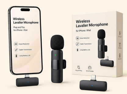 Wireless Lavalier Lapel 