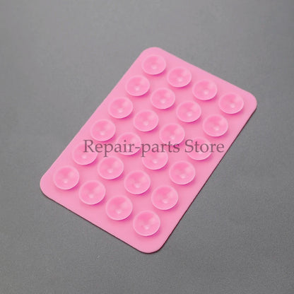 2Pcsthickened Silicone Suction Cup 24 Square Suction Cups Mobile Phone Tablet Luggage Suction Cup Universal Charger Leather Case