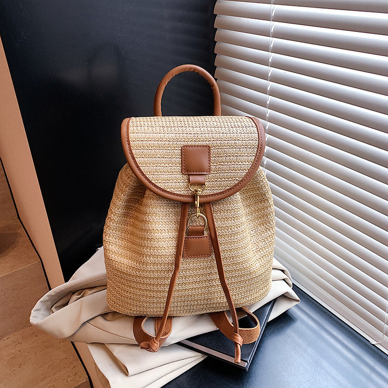 Womens Woven Student Backpack – Stylish &amp; Spacious