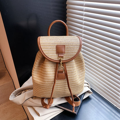 Womens Woven Student Backpack – Stylish &amp; Spacious