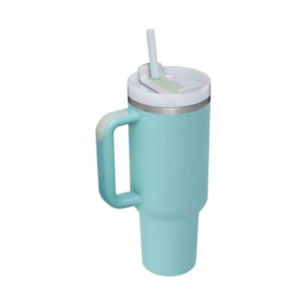 Insulated Stainless Steel Tumbler with Handle