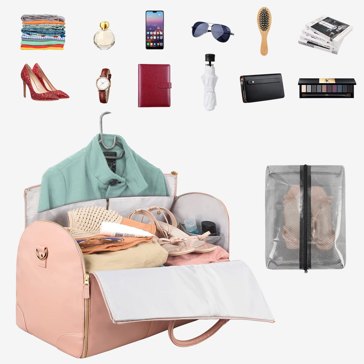Waterproof Travel Duffle Bag for Women – Stylish &amp; Spacious
