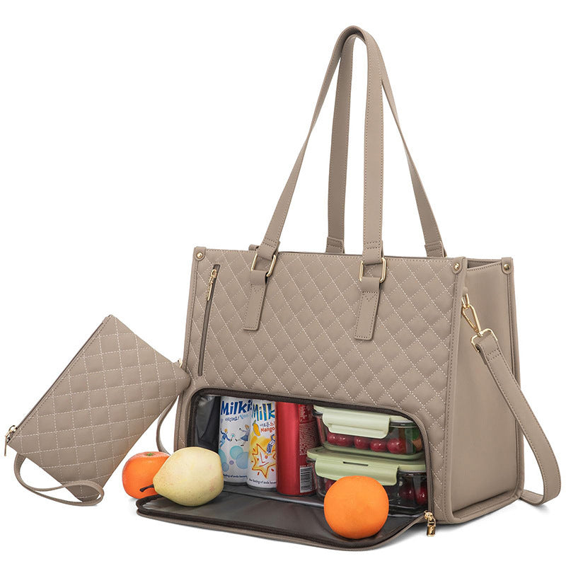 Fashionable Thermal Lunch Tote Bag for Work &amp; Travel