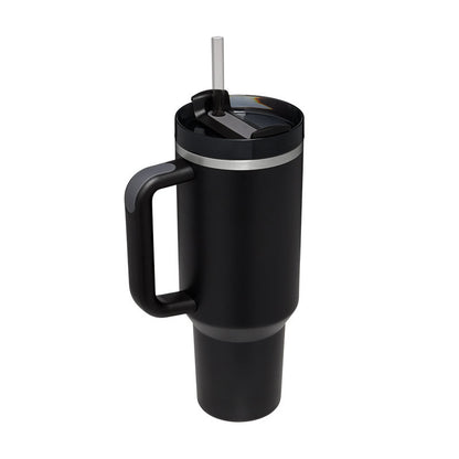 Insulated Stainless Steel Tumbler with Handle