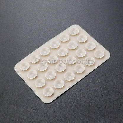 2Pcsthickened Silicone Suction Cup 24 Square Suction Cups Mobile Phone Tablet Luggage Suction Cup Universal Charger Leather Case