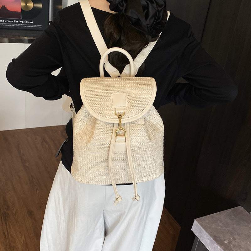 Womens Woven Student Backpack – Stylish &amp; Spacious