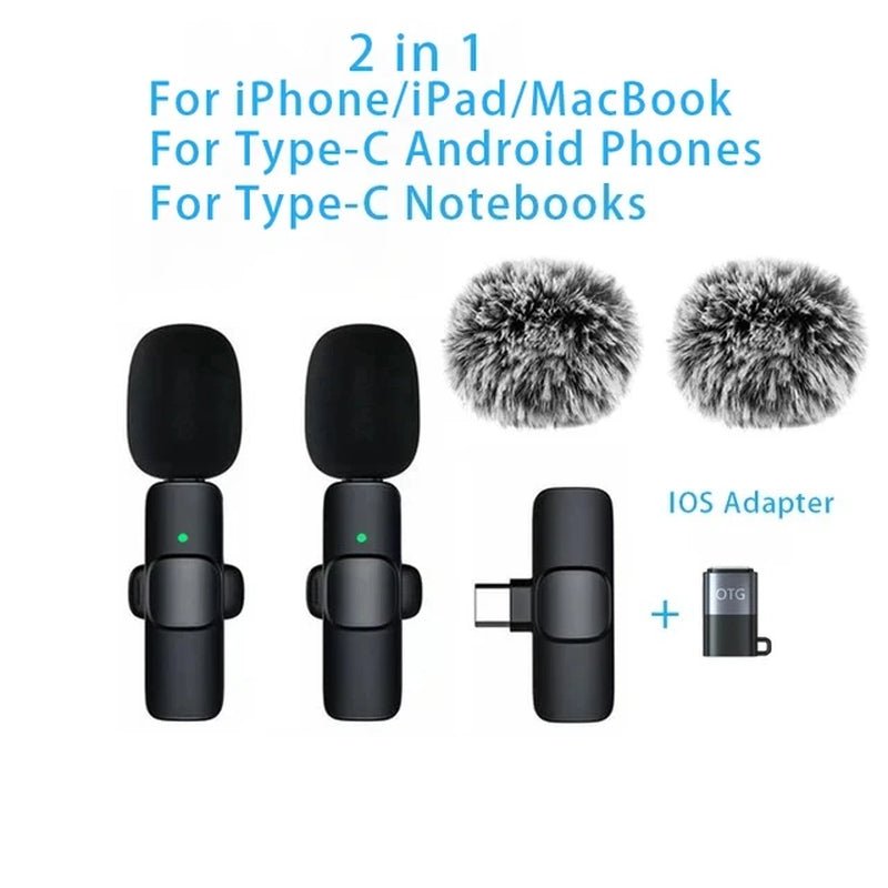 Wireless Lavalier Lapel 