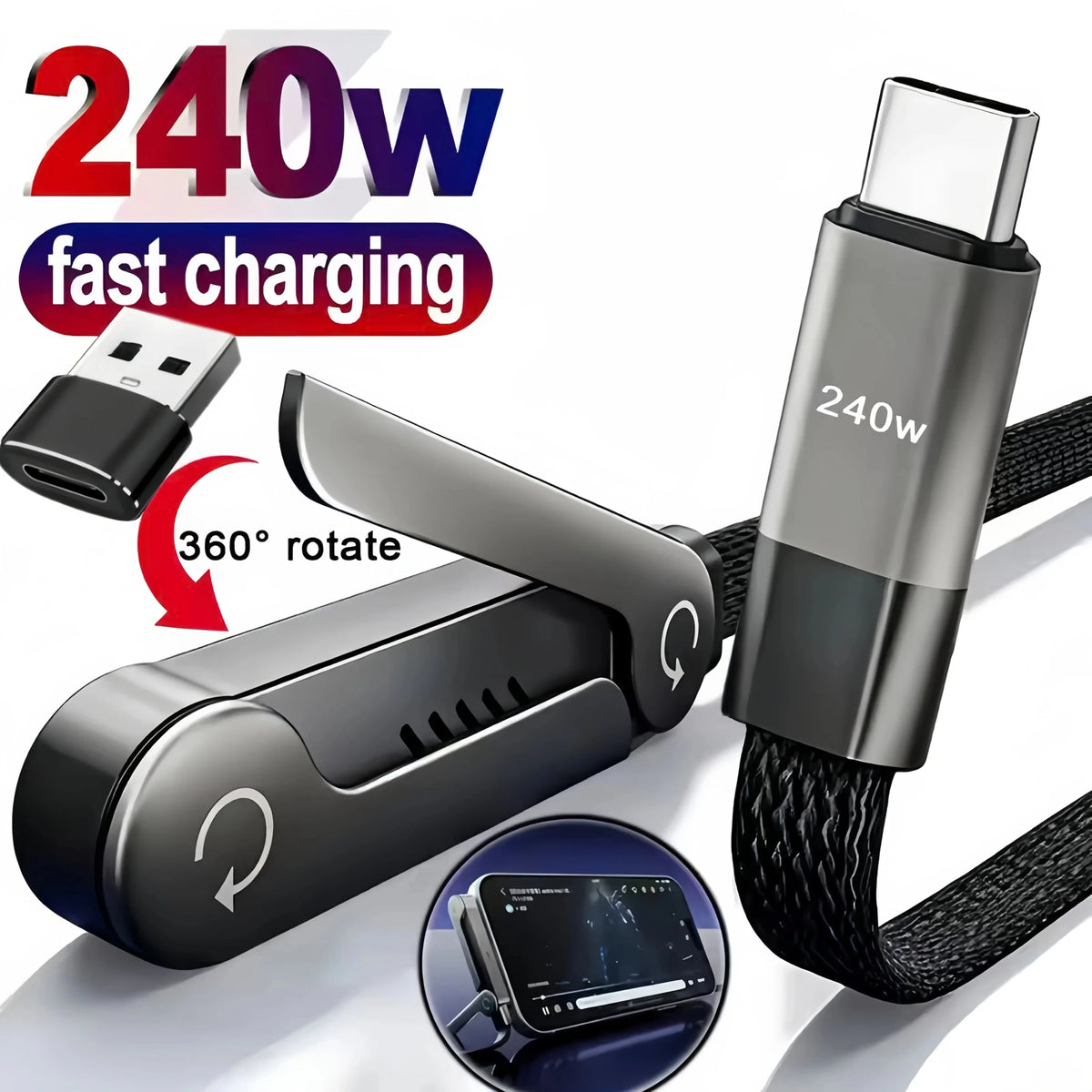 Foldable Charging Cable