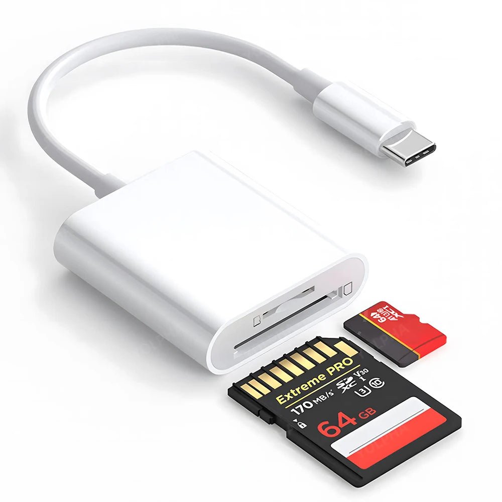 Type C SD TF Card Reader